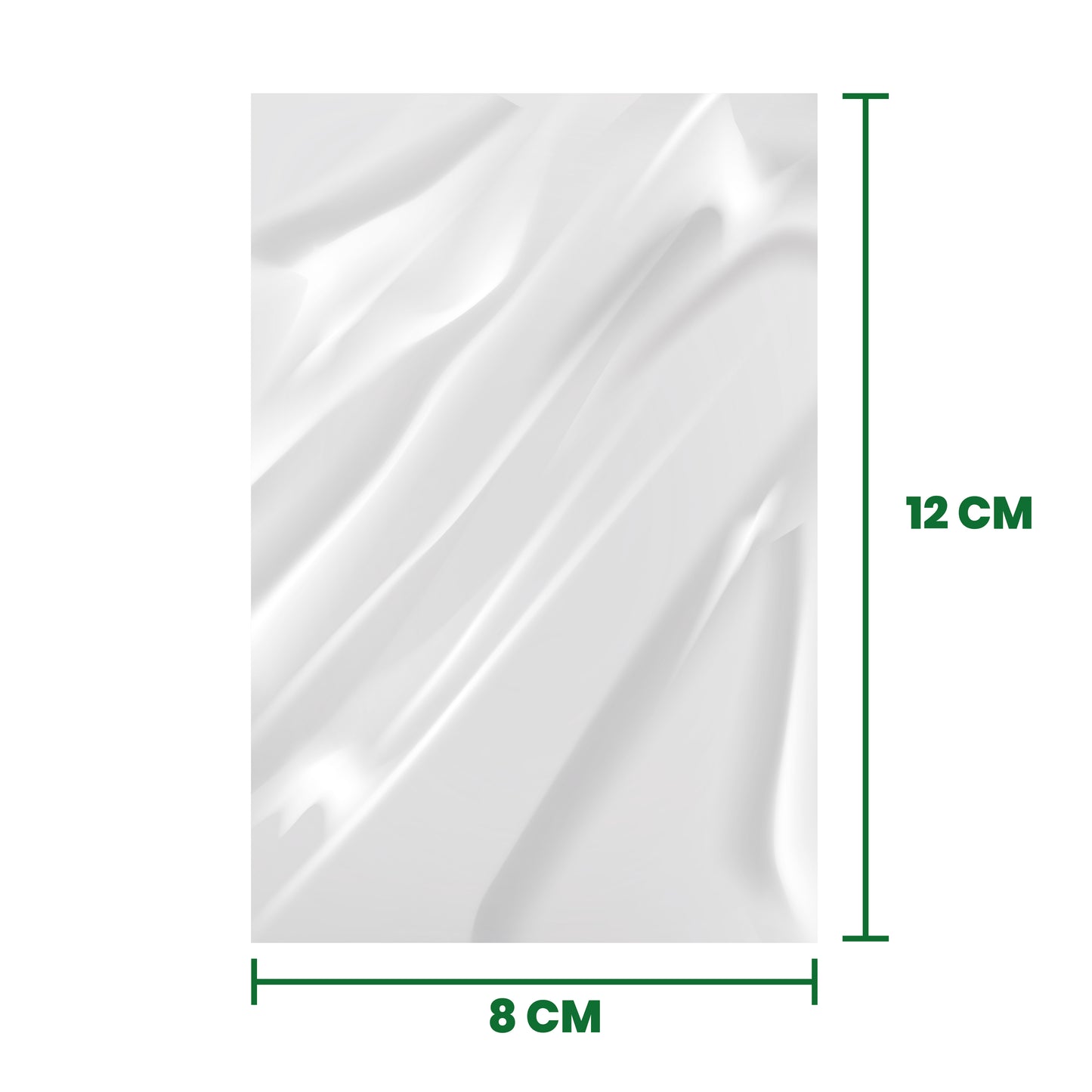 Bolsa celofán para botanas en medida 8x12 cm (Caja de 10 kilos)