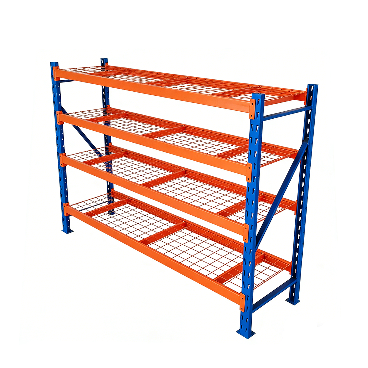 Rack Industrial 183x183x60 cm 4 Niveles para Almacenaje