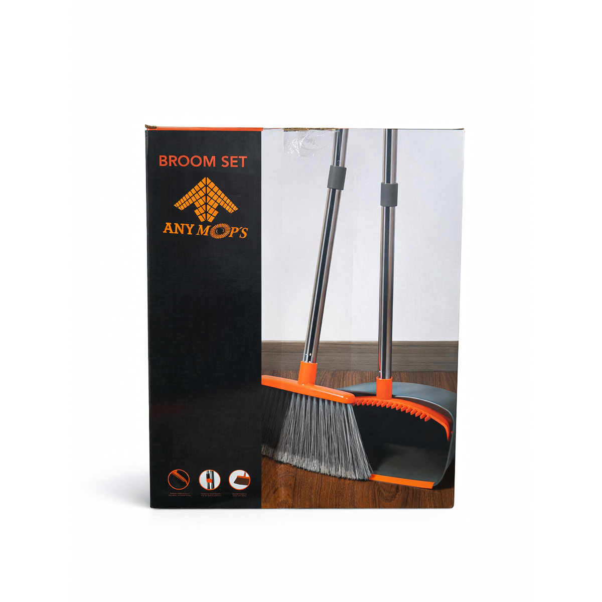 Escoba, Recogedor Y Cepillo 3 En 1 Plegable (Envio gratis)