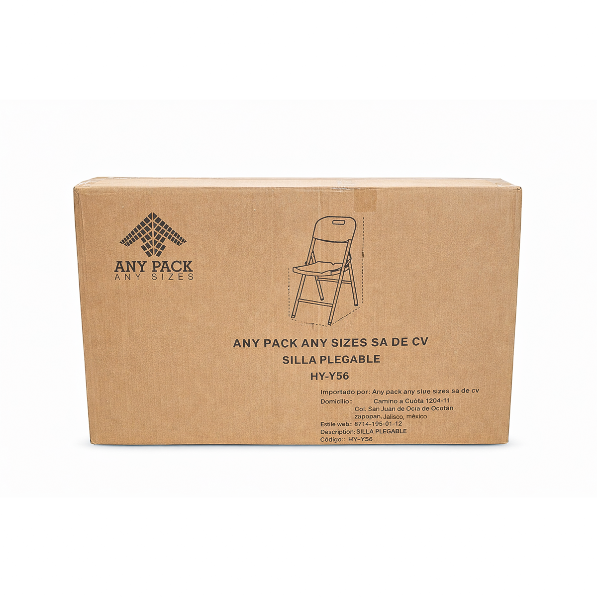 Paquete 4 Sillas Plegables Blancas Plástico Resistentes (Envio gratis)