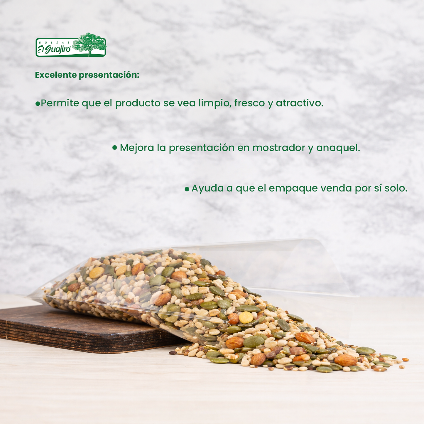 Bolsa de Celofán 15×25 cm – Caja 10 kg (4,000 piezas)