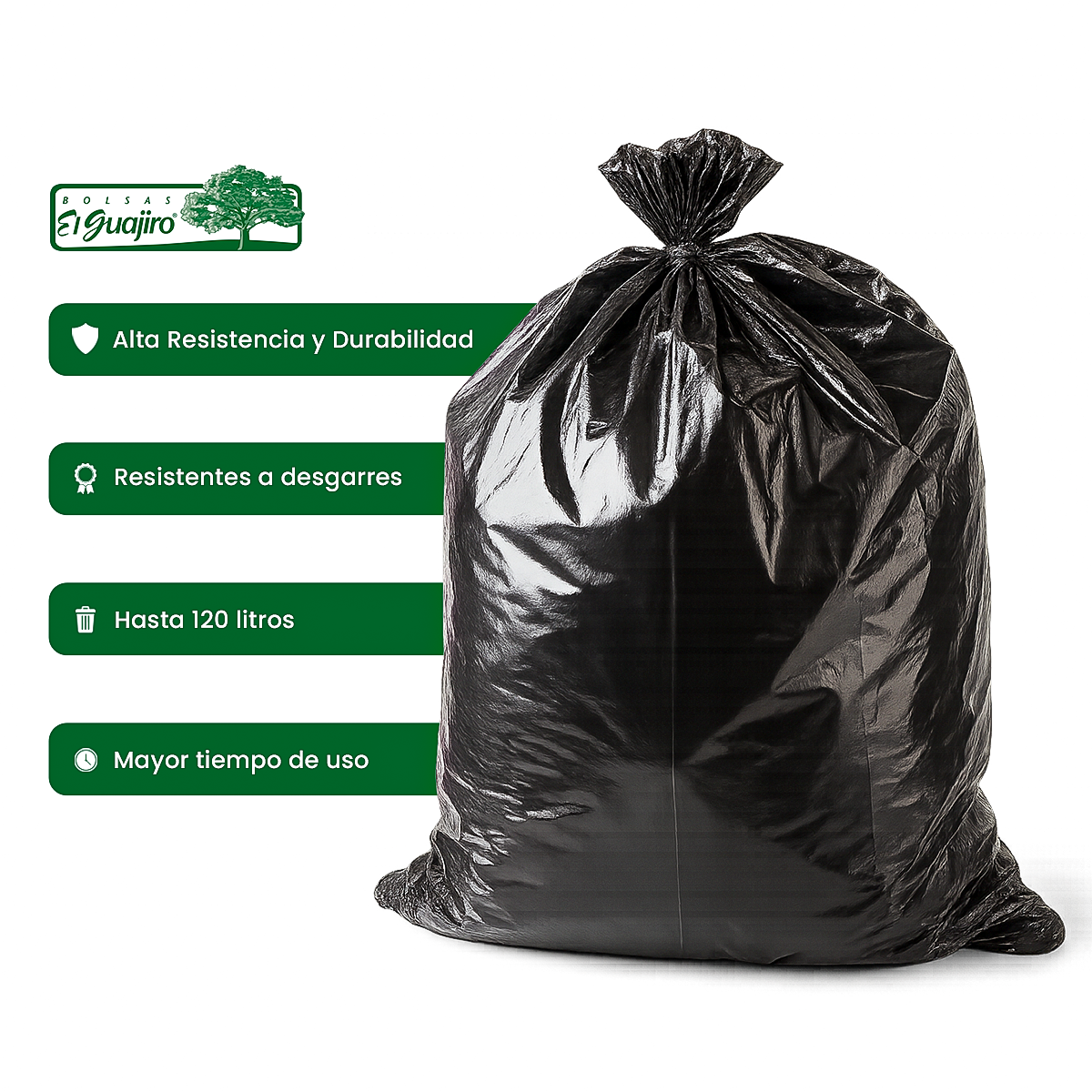 Bolsa Para Basura Biodegradable 60x90 cm