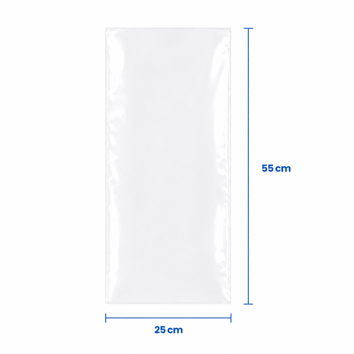 Bulto Bolsas Para Hielo 25x55 Cm 25 Kg Grado Alimenticio (Envio gratis)
