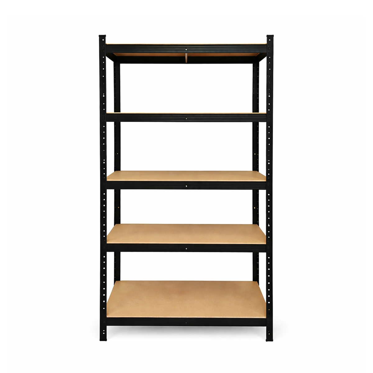 Rack Negro 180x90x40 cm 5 Niveles para Almacenaje