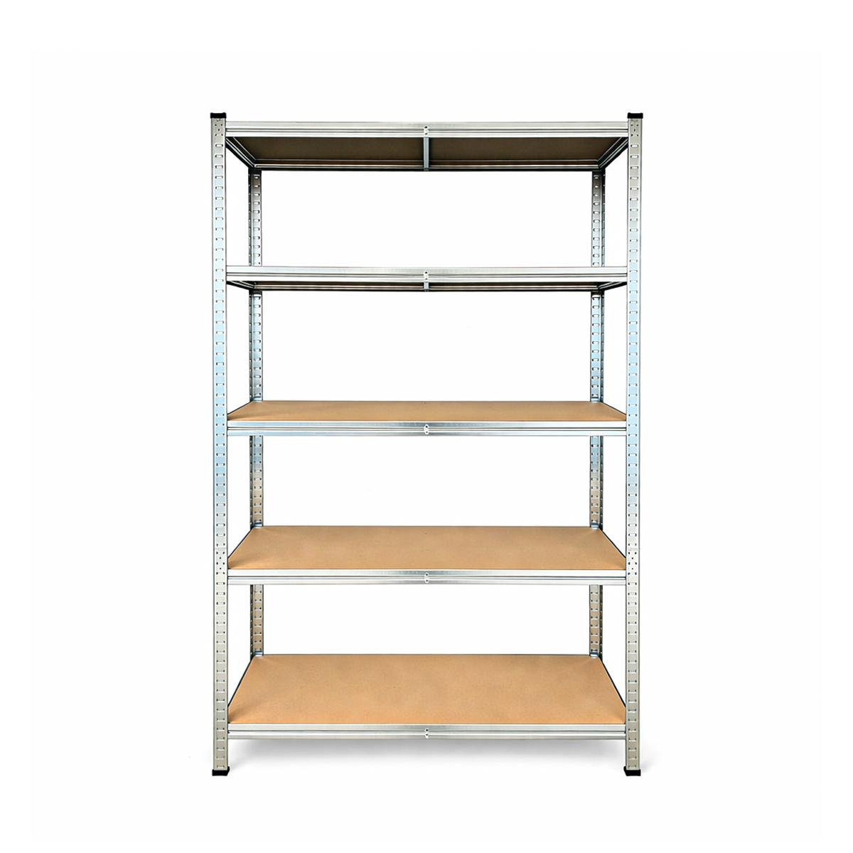 Estante Metálico Anaquel Organizador Hogar 5 Niveles Madera