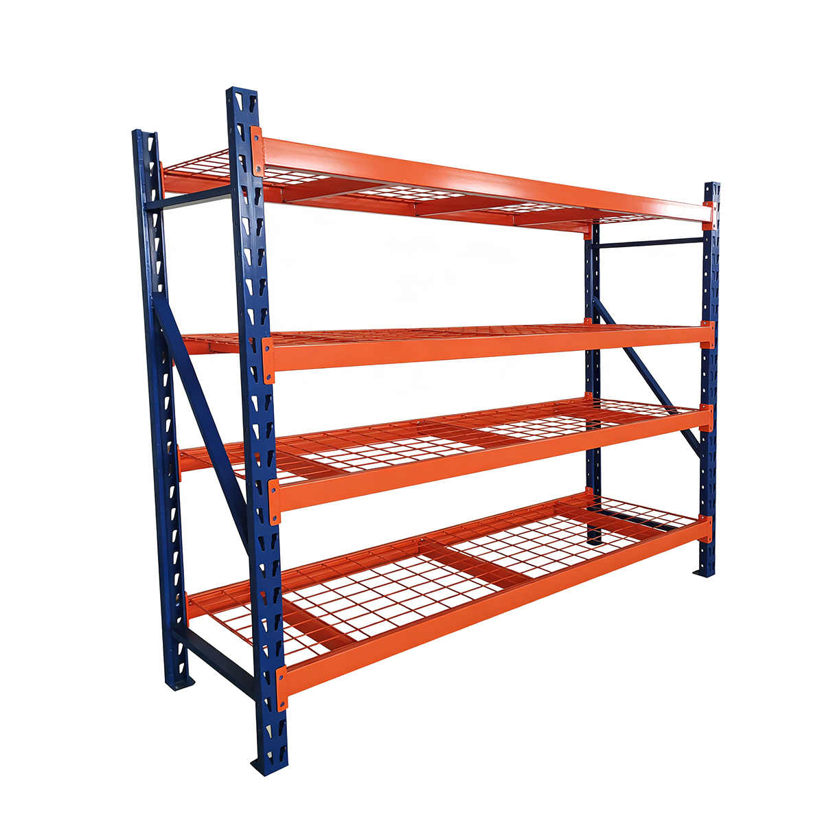Rack Industrial 183x183x60 cm 4 Niveles para Almacenaje