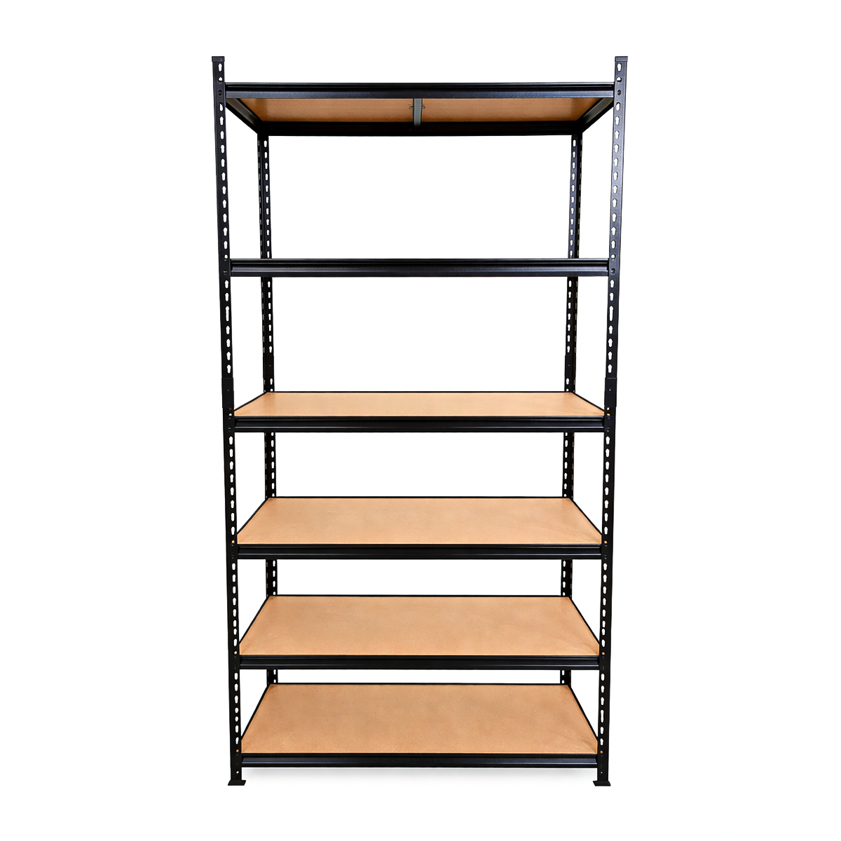 Rack Negro 183x90x40 cm 5 Niveles para Almacenaje