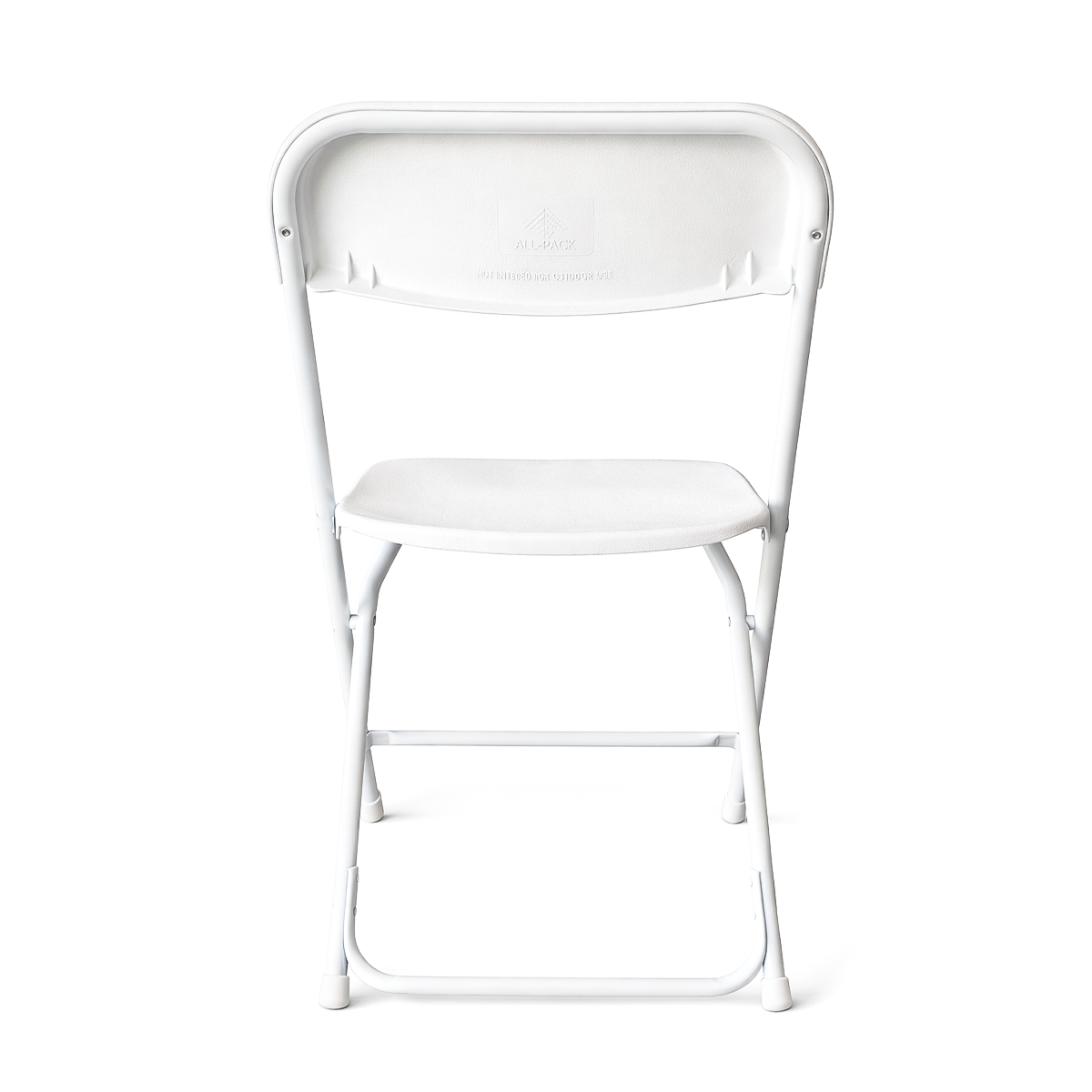 17 Paquetes de 6 Sillas Plegables Blancas Plástico (Envio gratis)