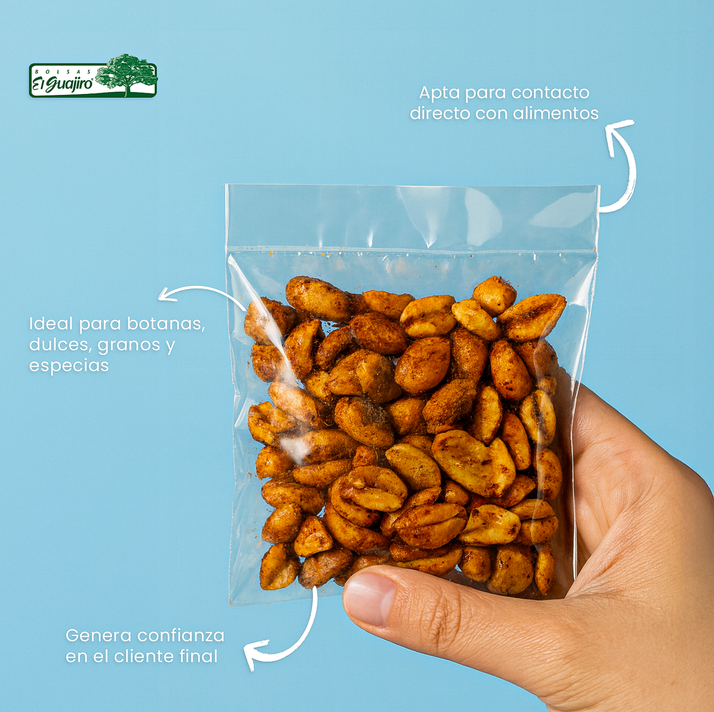 Bolsa de Celofán 10×15 cm – Caja 10 kg (10,200 piezas)