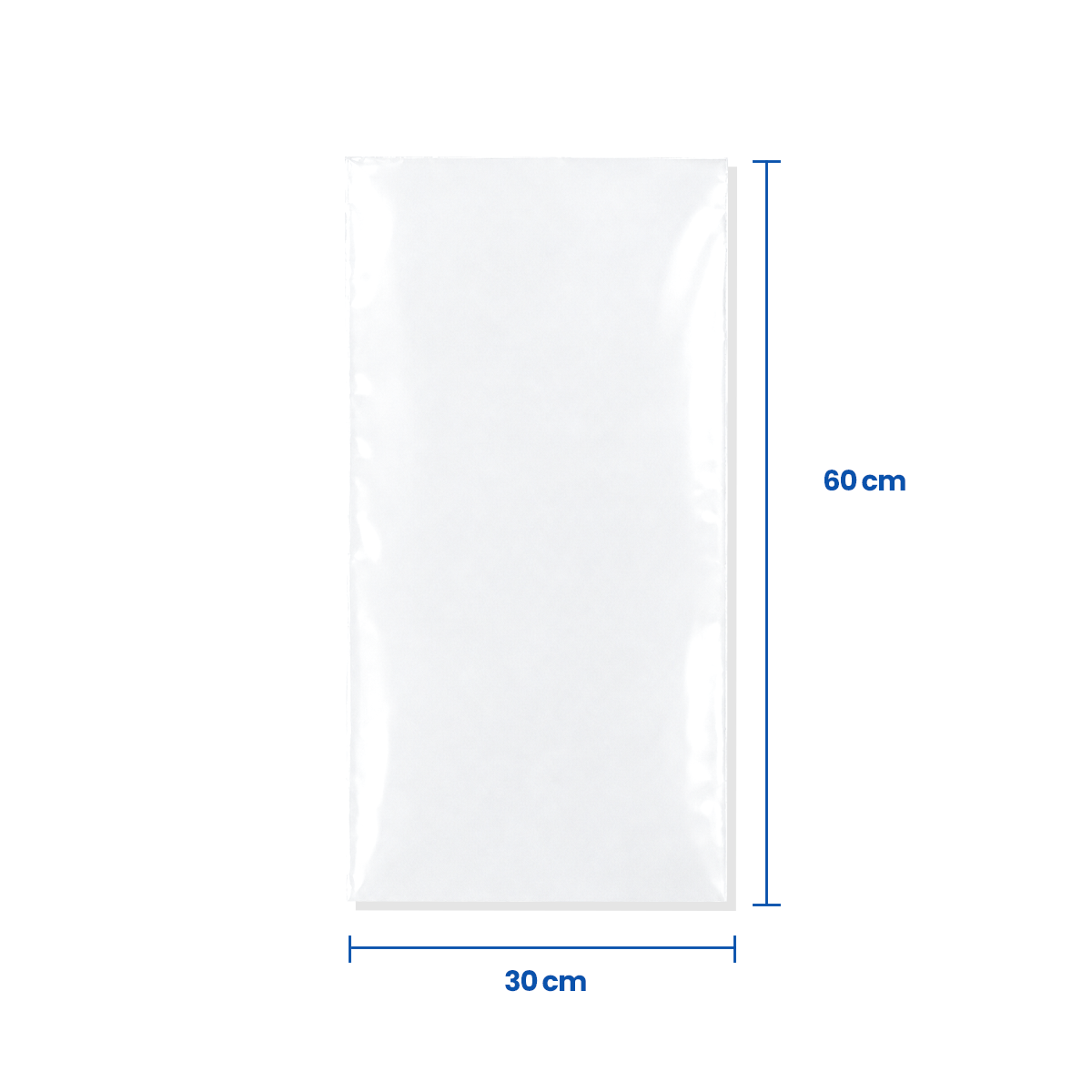 Bolsa Para Hielo 30x60 cm. Calibre 300 Caja 10 kilos (Envio gratis)