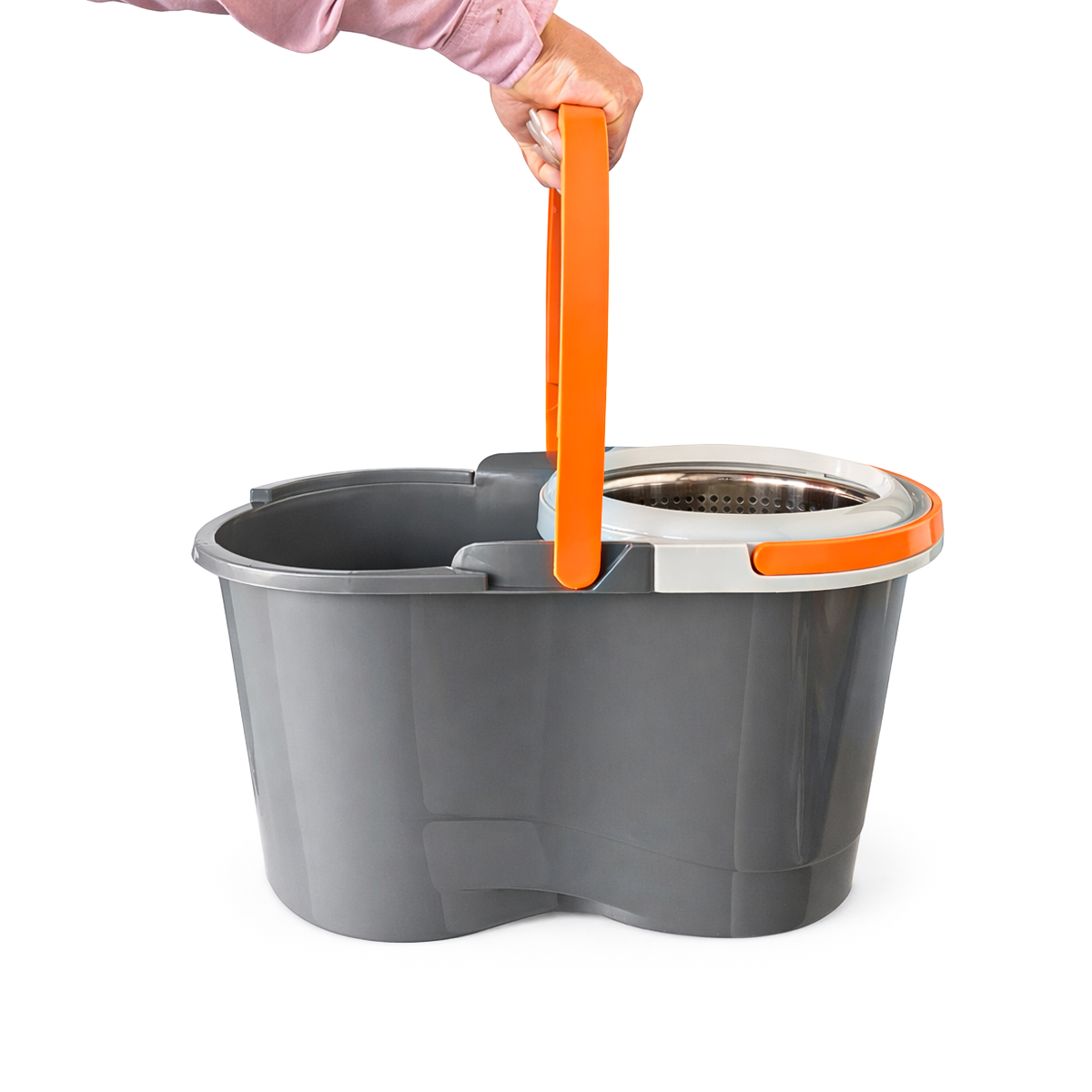 Trapeador Tipo Mop Con Cubeta Centrifugador (Envio gratis)