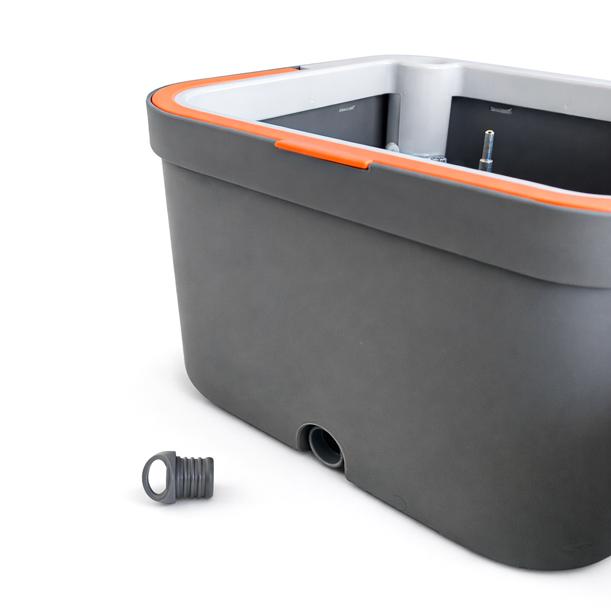 Trapeador Tipo Mop Microfibra Cubeta Con Drenaje Y Cepillo (Envio gratis)