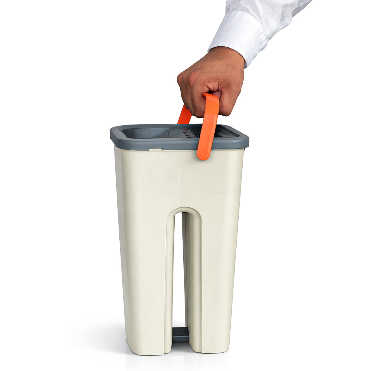 Trapeador Plano Mop Con 2 Microfibras + Cubeta Escurridora (Envio gratis)