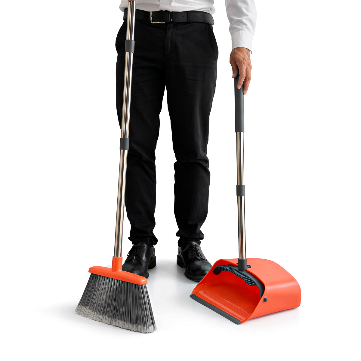 Escoba, Recogedor Y Cepillo 3 En 1 Plegable (Envio gratis)