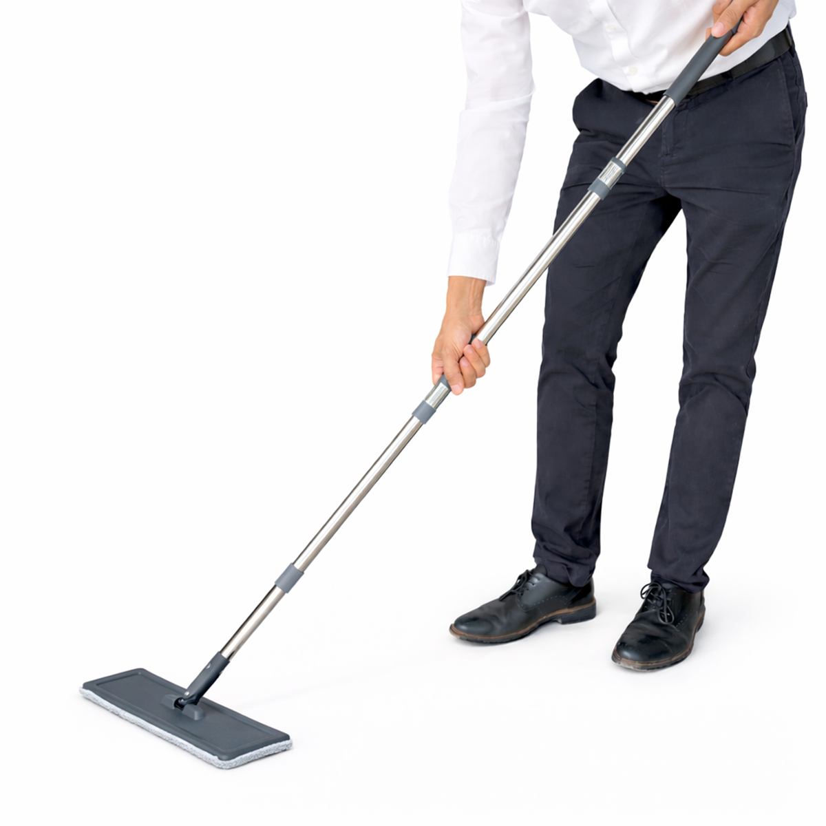 Trapeador Plano Mop Con 2 Microfibras + Cubeta Escurridora (Envio gratis)